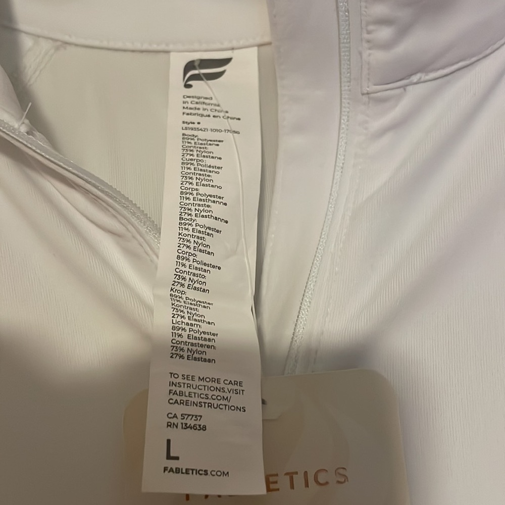 Fabletics Quarter zip pullover - Picture 4 of 5